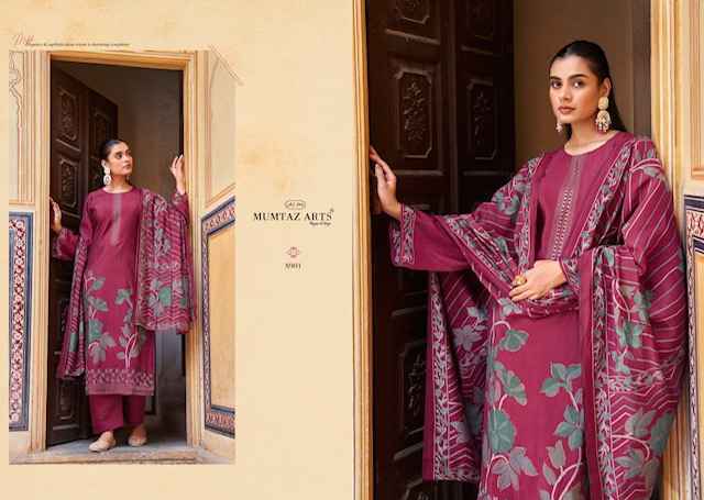 Mumtaz Arts Naqsh Viscouse Musline Dress Material Wholesale Price ( 4 Pcs Catalog )