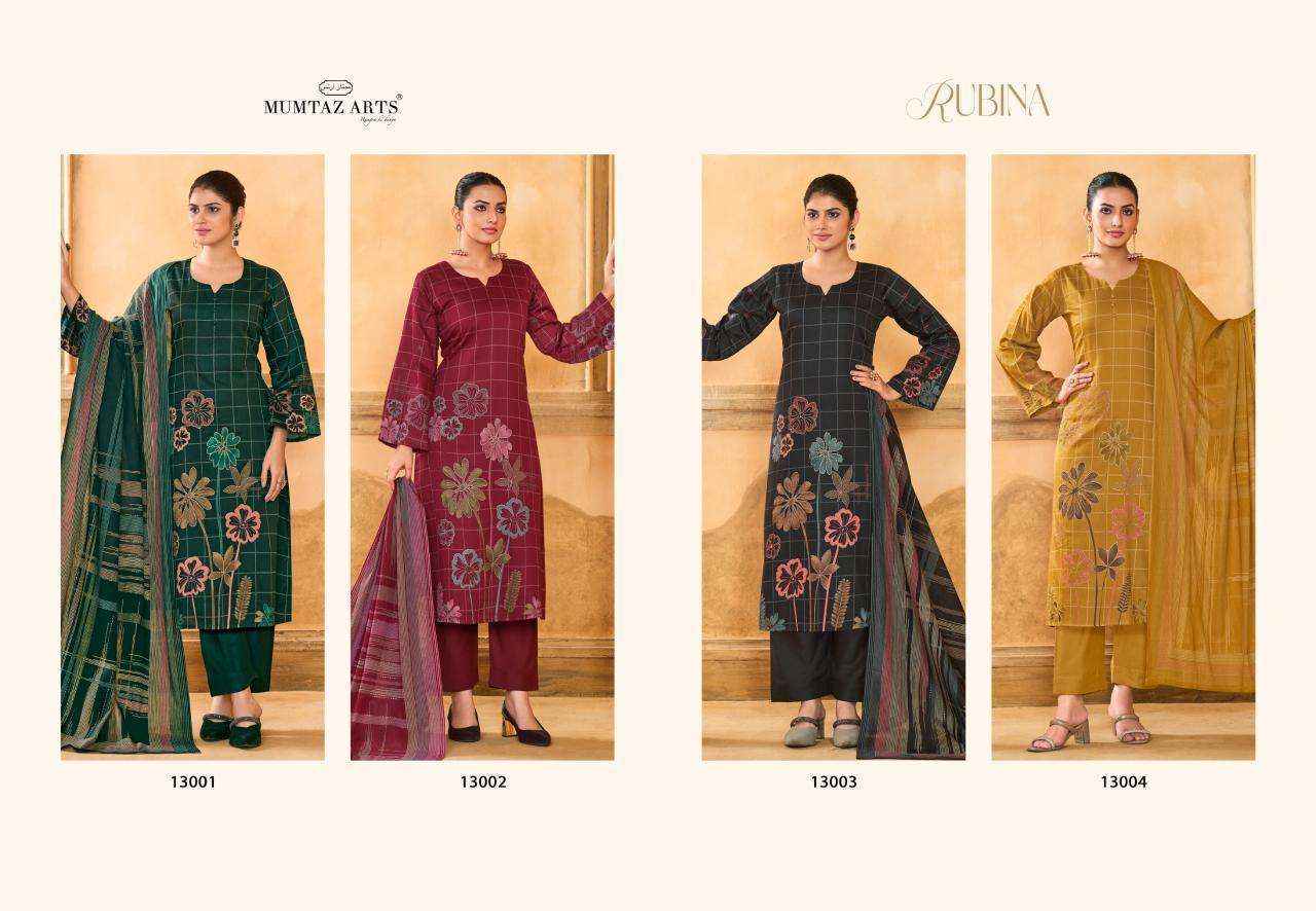 Mumtaz Arts Rubina Jam Silk Dress Material Wholesale price ( 4 Pcs catalog )