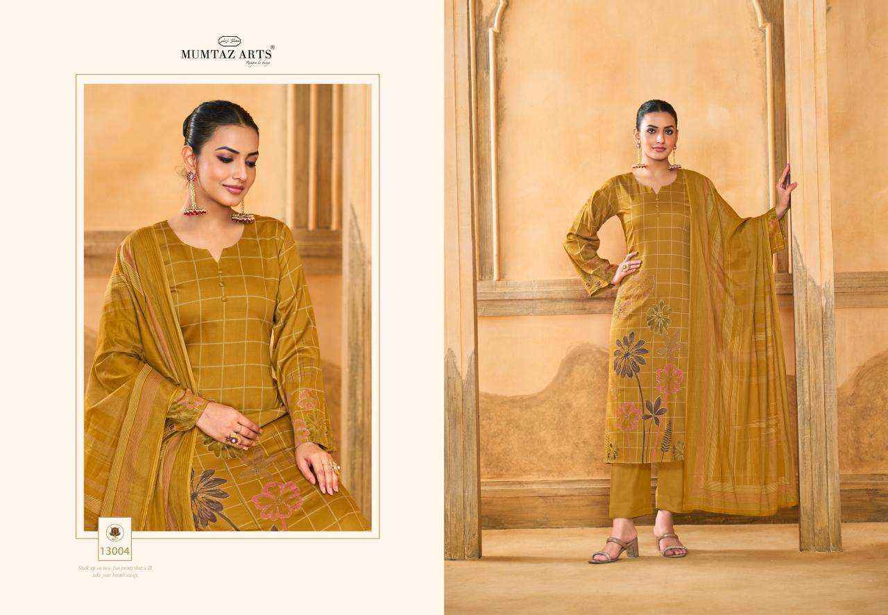 Mumtaz Arts Rubina Jam Silk Dress Material Wholesale price ( 4 Pcs catalog )