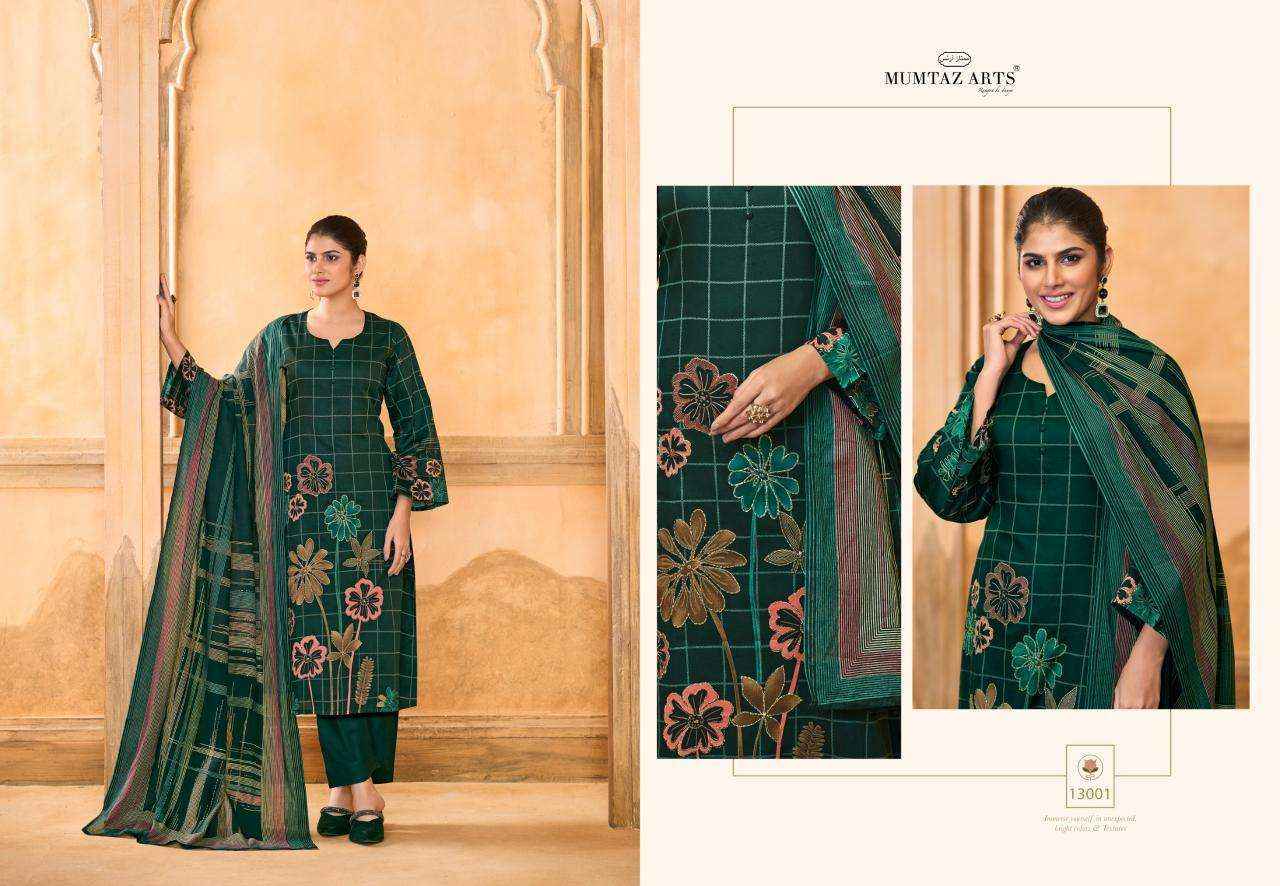 Mumtaz Arts Rubina Jam Silk Dress Material Wholesale price ( 4 Pcs catalog )