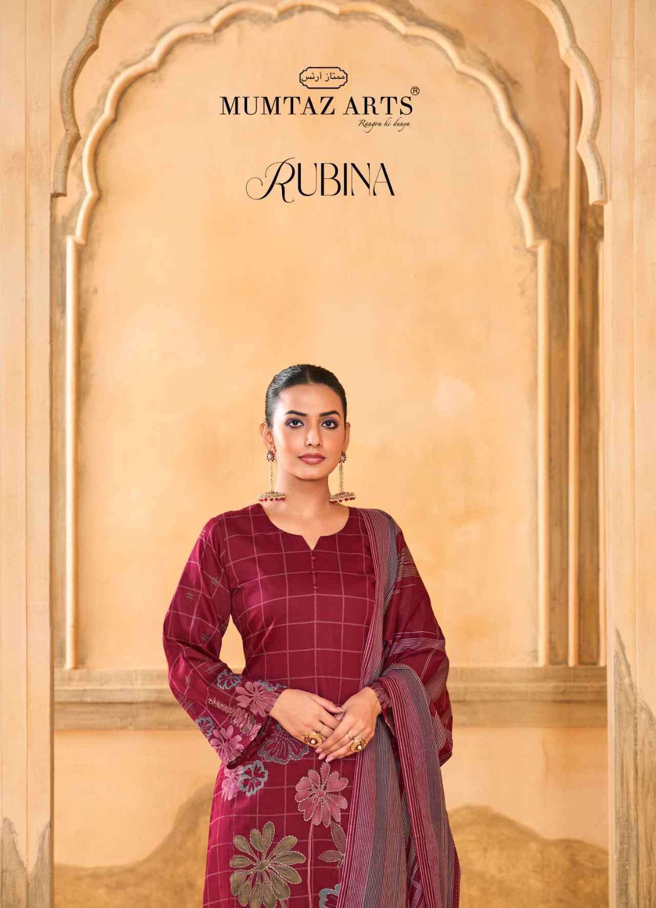 Mumtaz Arts Rubina Jam Silk Dress Material Wholesale price ( 4 Pcs catalog )