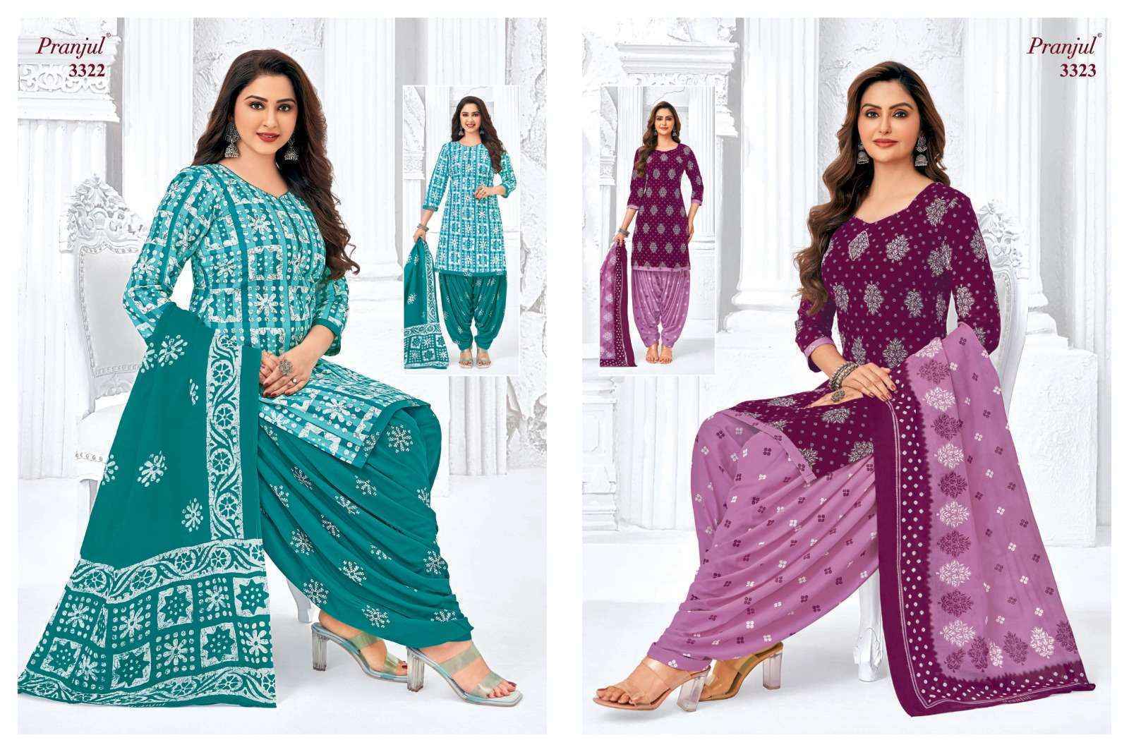 Pranjul Priyanshi Vol 33 Cotton Dress Material Wholesale Price ( 36 Pcs Catalog )