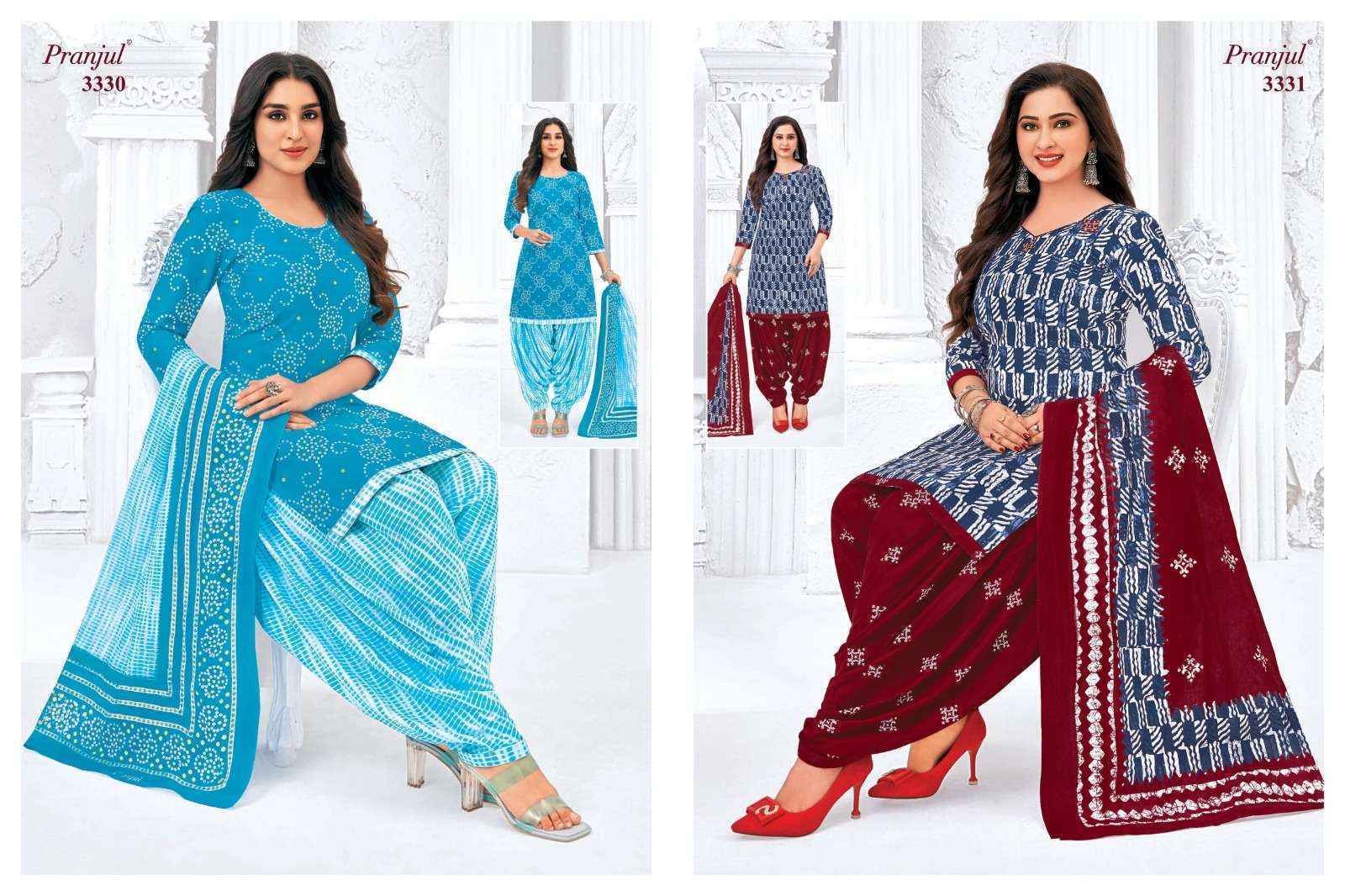 Pranjul Priyanshi Vol 33 Cotton Dress Material Wholesale Price ( 36 Pcs Catalog )