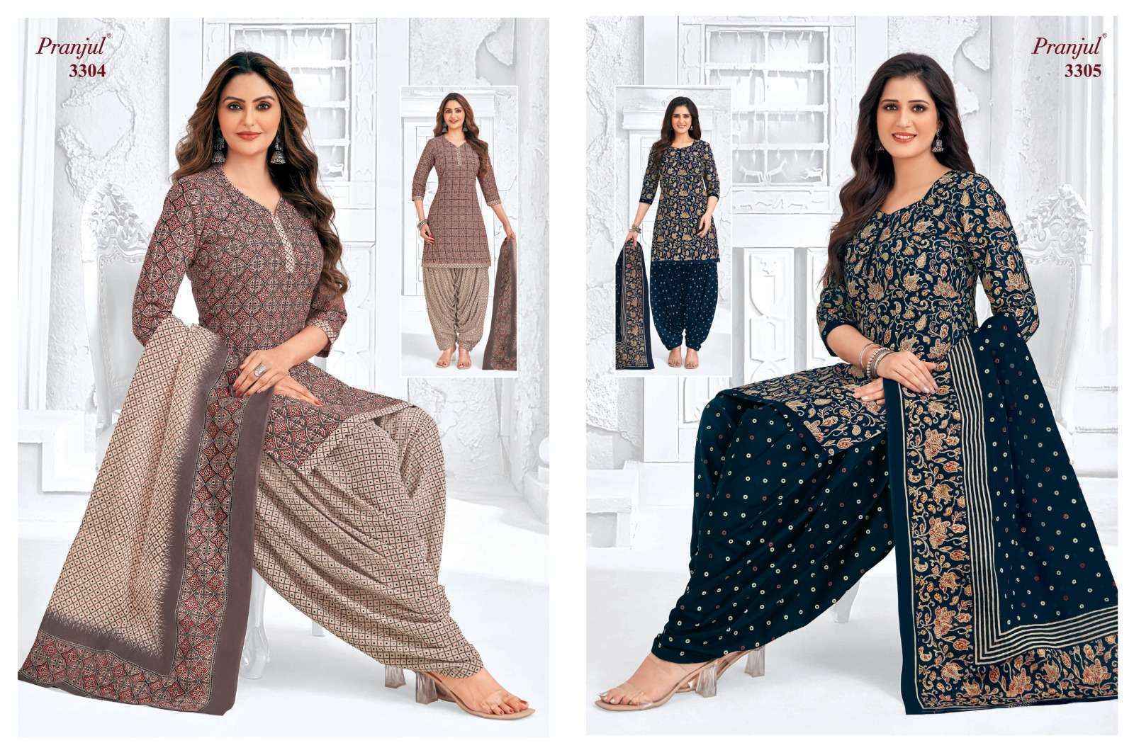 Pranjul Priyanshi Vol 33 Cotton Dress Material Wholesale Price ( 36 Pcs Catalog )