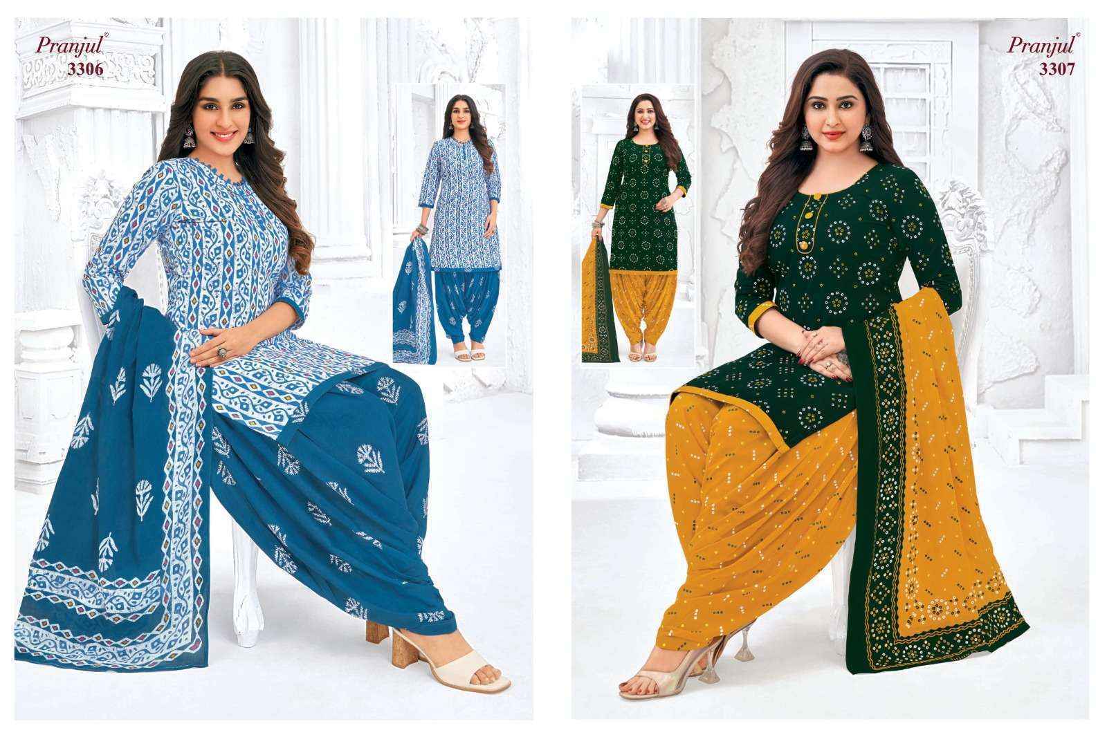 Pranjul Priyanshi Vol 33 Cotton Dress Material Wholesale Price ( 36 Pcs Catalog )