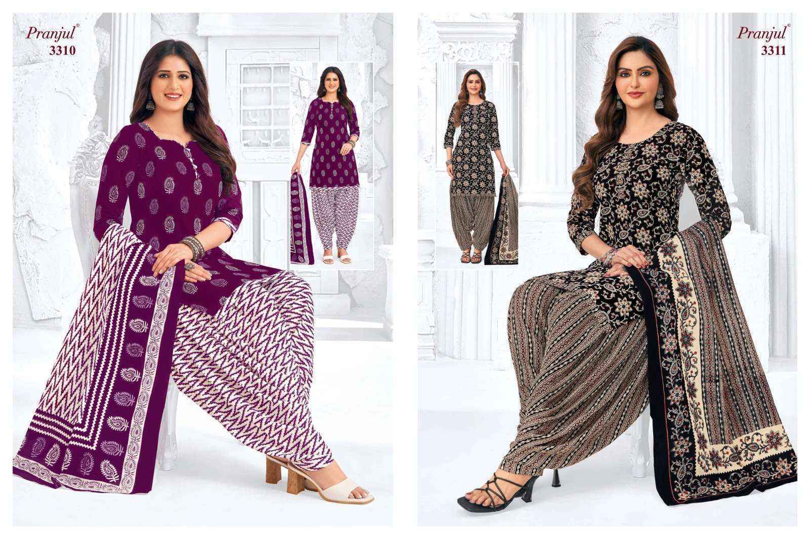 Pranjul Priyanshi Vol 33 Cotton Dress Material Wholesale Price ( 36 Pcs Catalog )