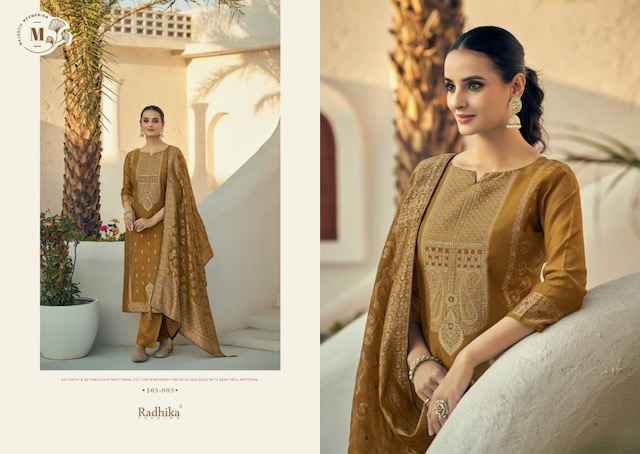 Radhika Fashion Azara Banarasi Adha Vol 2 Cotton Jacquard Dress Material ( 6 Pcs Catalog )