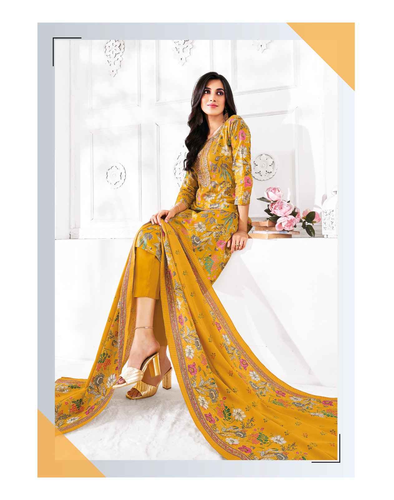 Radhika Lifestyle Nazrana Vol 1 Readymade Jam Satin Dress Material Wholesale Price ( 6 Pcs Catalog )