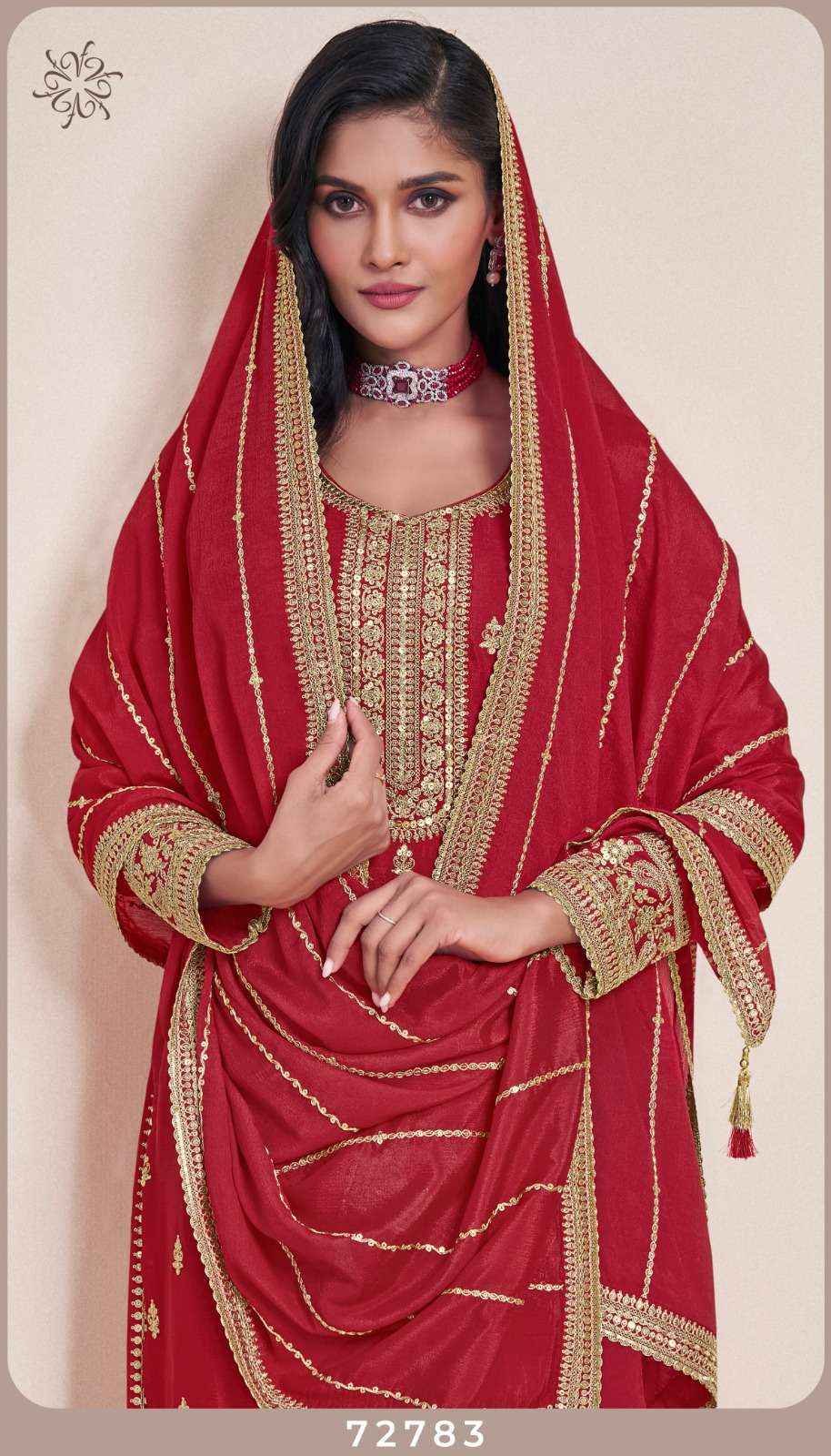 Sadhana Zaira Elegant ladies Cotton Suit Dress Material Wholesale Price ( 8 Pcs Catalog )