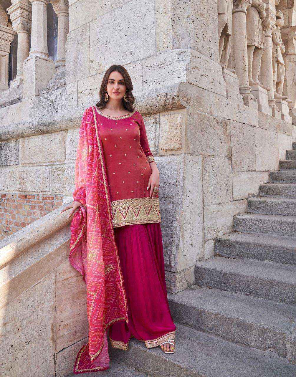 Sayuri Sakhi Nx 5646 To 5648 Designer Palazzo Style Suit Latest Salwar Kameez Wholesale Price ( 3 Pcs Catalog )