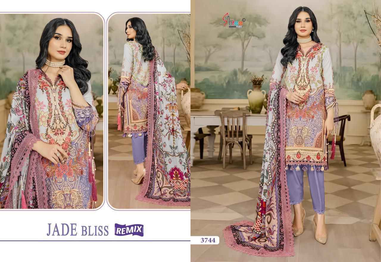 Shree Fabs Jade Bliss Remix Cotton Dress Material Wholesale Price ( 6 Pcs Catalog )