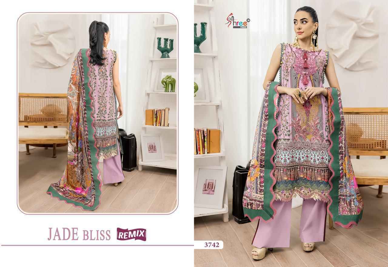 Shree Fabs Jade Bliss Remix Cotton Dress Material Wholesale Price ( 6 Pcs Catalog )