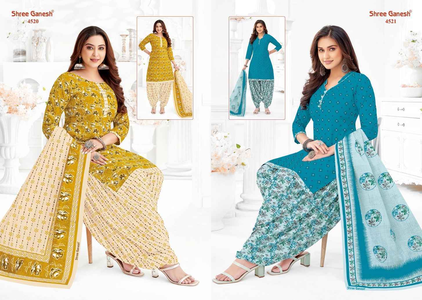 Shree Ganesh Hansika Vol 25 Cotton Dress Material Wholesale Price ( 36 Pcs Catalog )