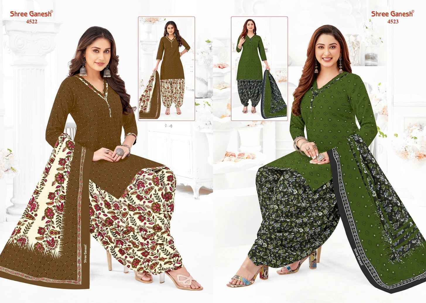 Shree Ganesh Hansika Vol 25 Cotton Dress Material Wholesale Price ( 36 Pcs Catalog )