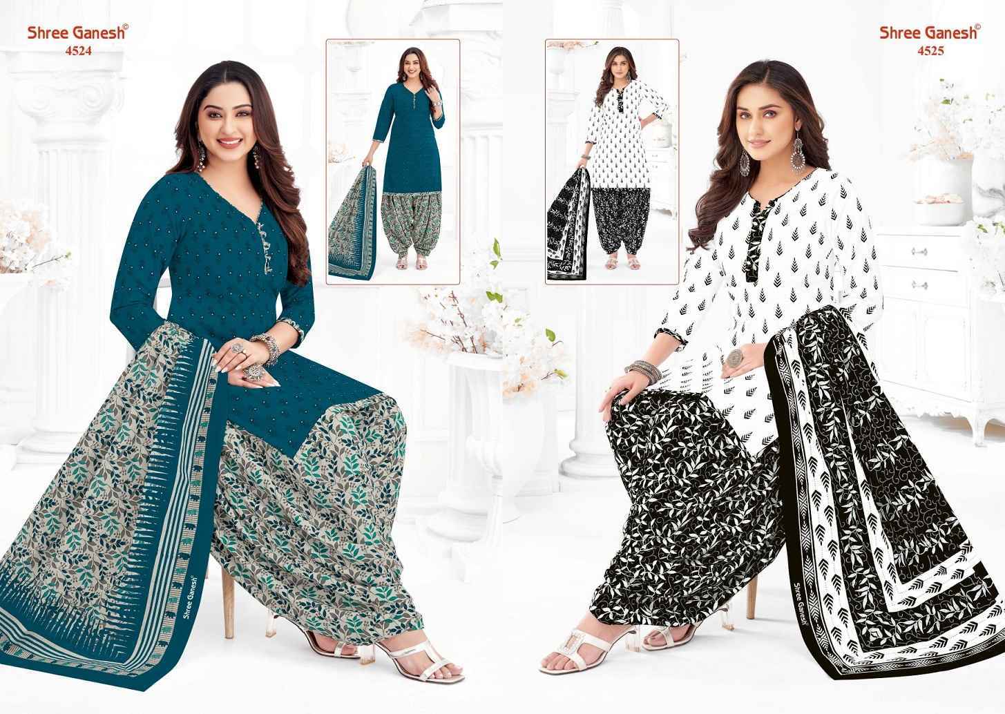 Shree Ganesh Hansika Vol 25 Cotton Dress Material Wholesale Price ( 36 Pcs Catalog )