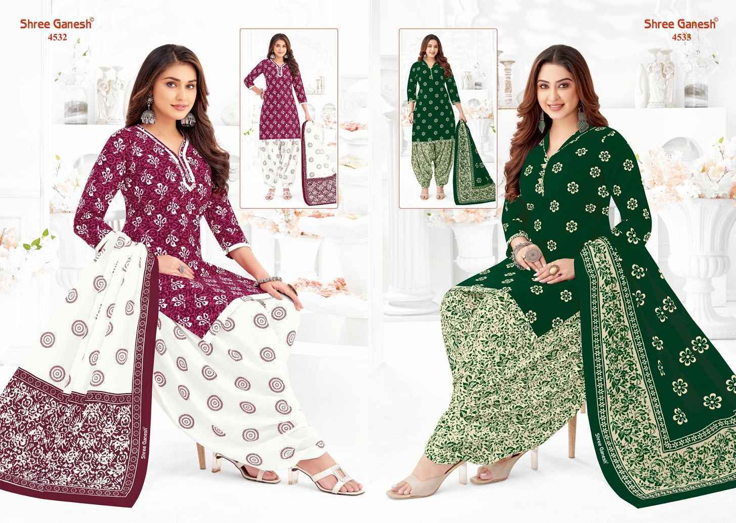 Shree Ganesh Hansika Vol 25 Cotton Dress Material Wholesale Price ( 36 Pcs Catalog )