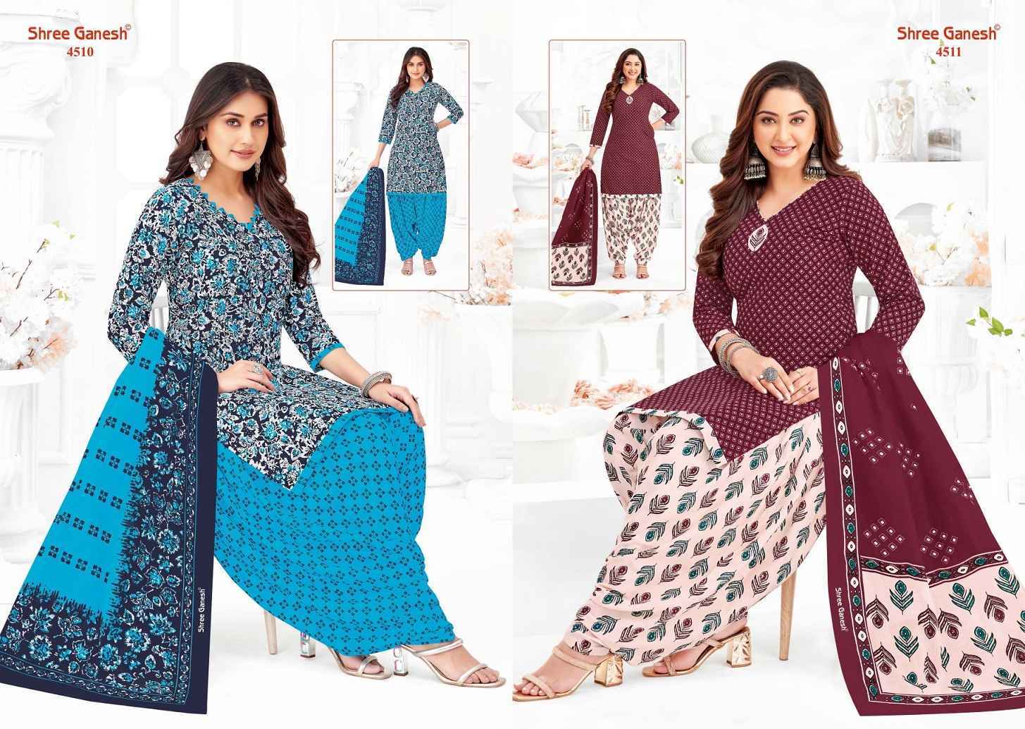 Shree Ganesh Hansika Vol 25 Cotton Dress Material Wholesale Price ( 36 Pcs Catalog )