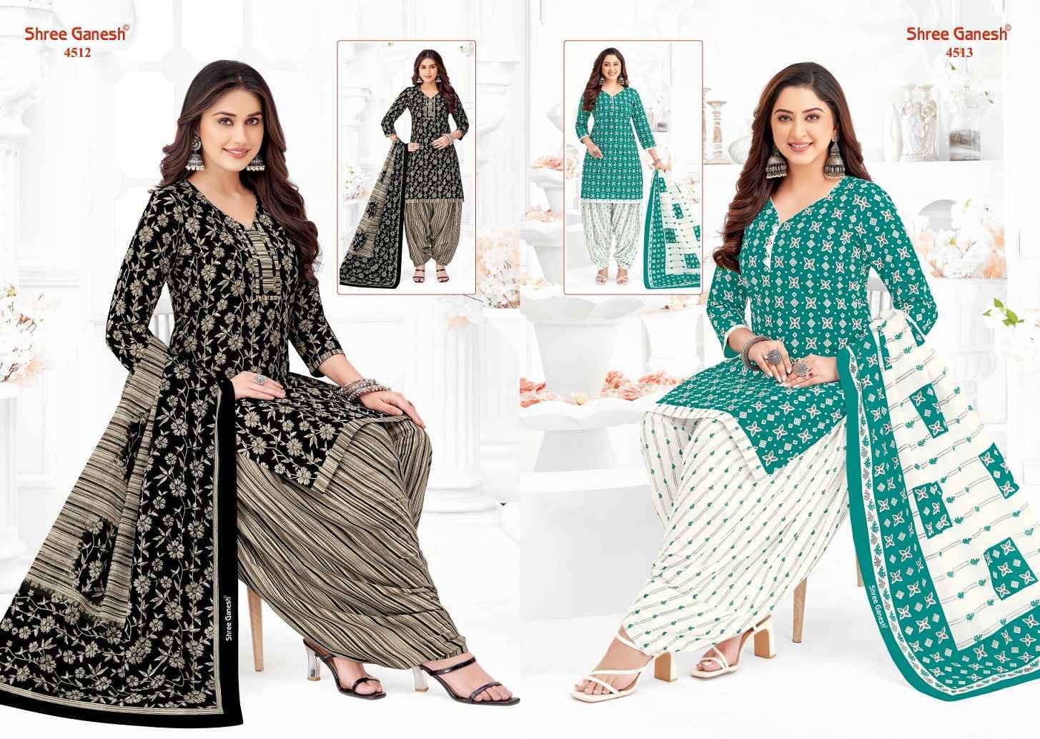 Shree Ganesh Hansika Vol 25 Cotton Dress Material Wholesale Price ( 36 Pcs Catalog )