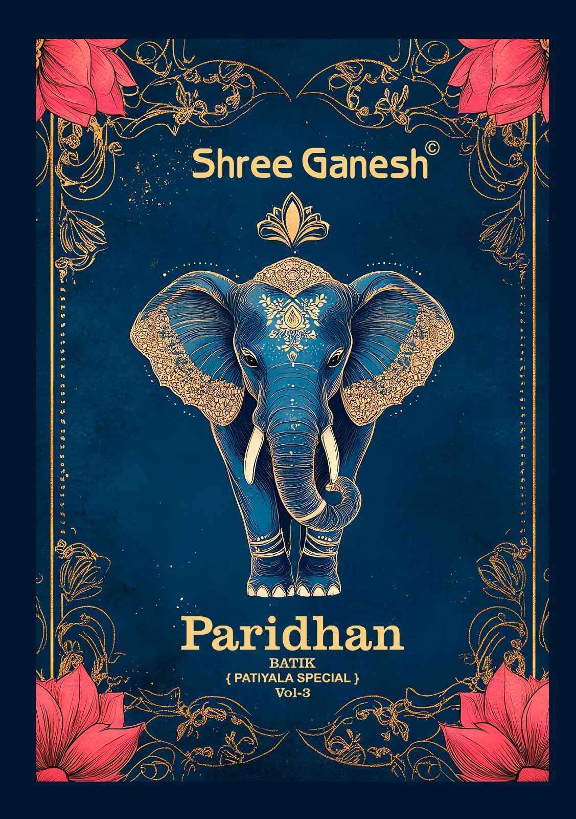 Shree Ganesh Paridhan Batik Vol 3 Cotton Batik Suit Dress Material Wholesale Price ( 15 Pcs Catalog )