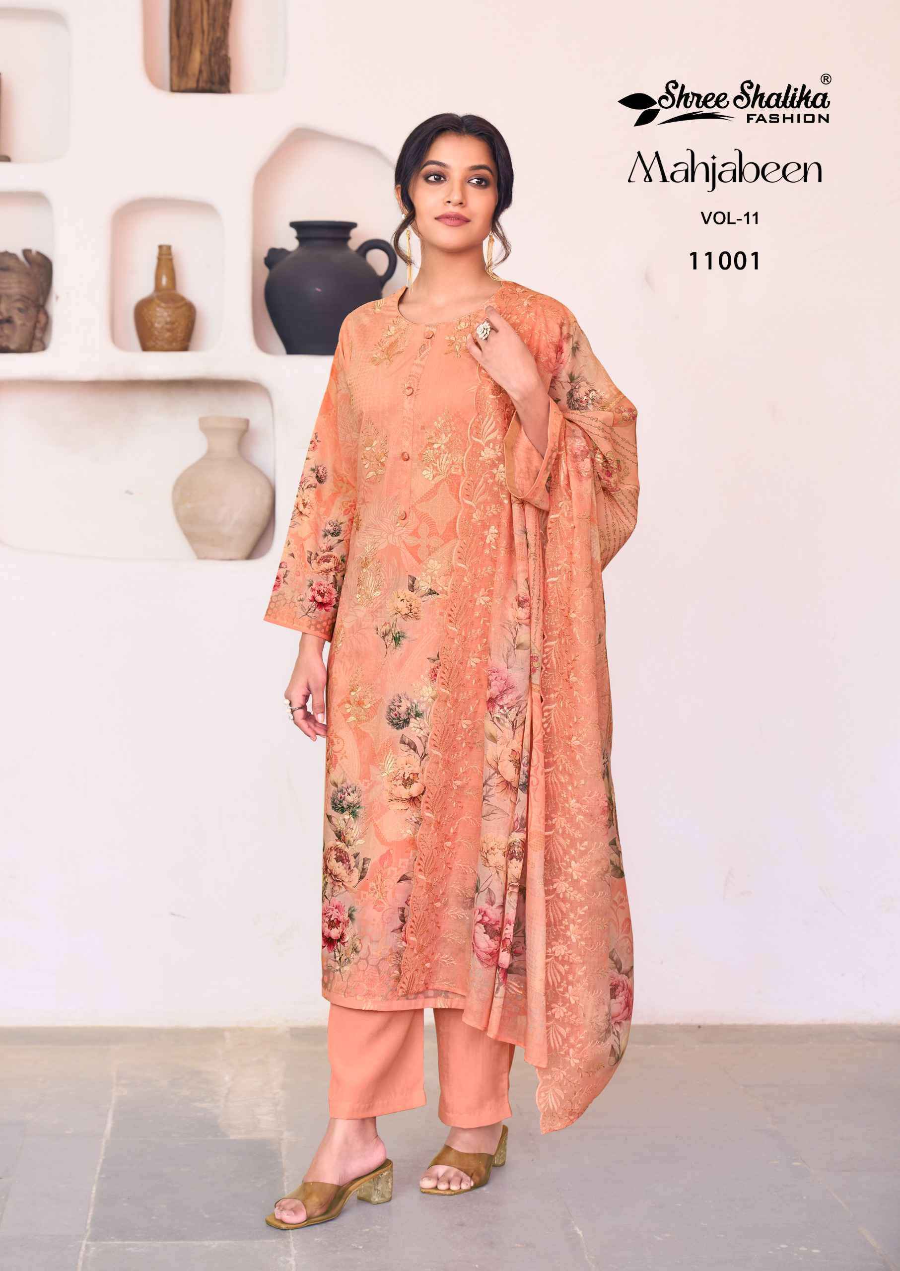 Shree Shalika Mahjabeen Vol 11 Exclusive Cotton Dress Material Wholesale Price ( 8 Pcs catalog )