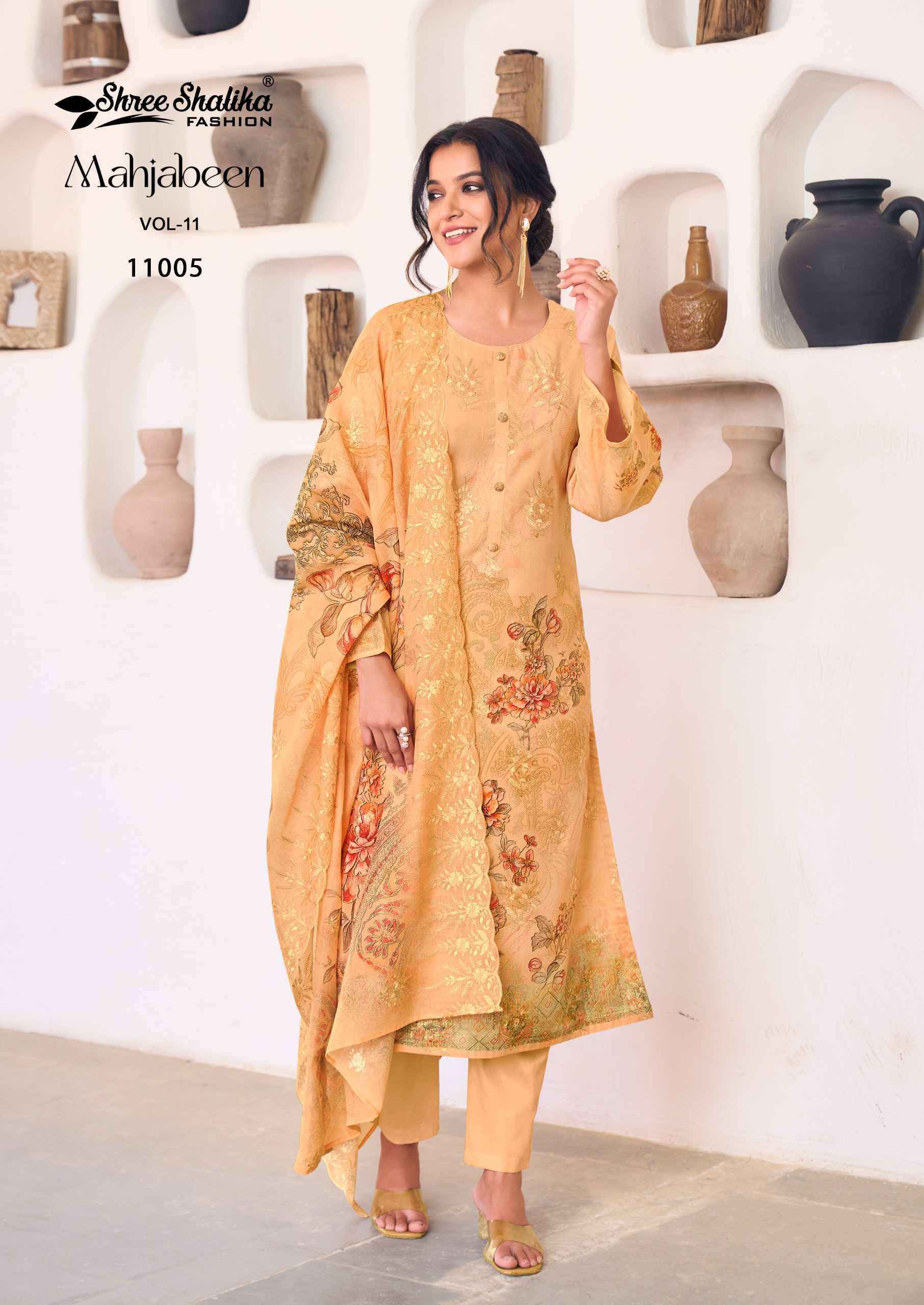 Shree Shalika Mahjabeen Vol 11 Exclusive Cotton Dress Material Wholesale Price ( 8 Pcs catalog )