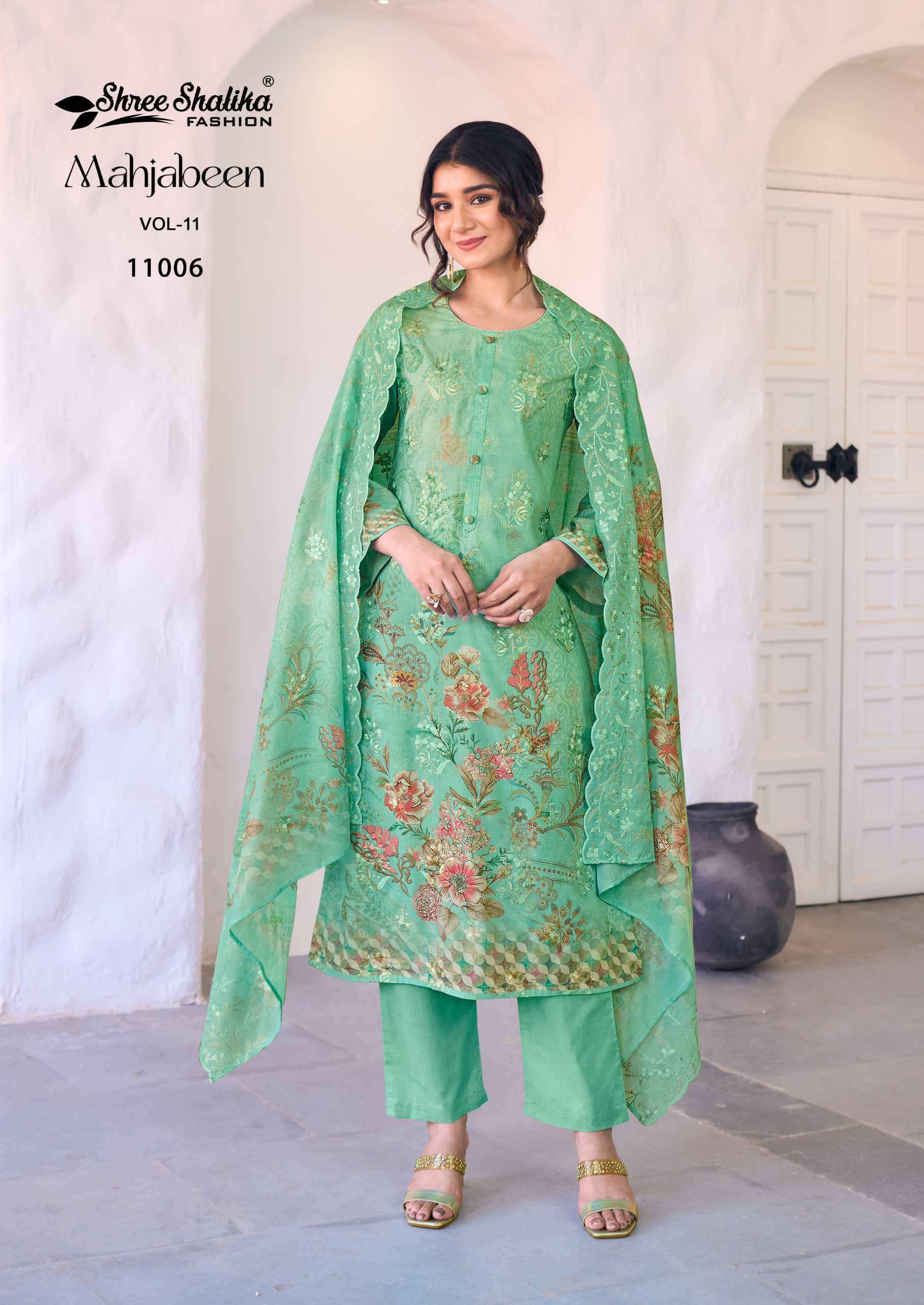 Shree Shalika Mahjabeen Vol 11 Exclusive Cotton Dress Material Wholesale Price ( 8 Pcs catalog )