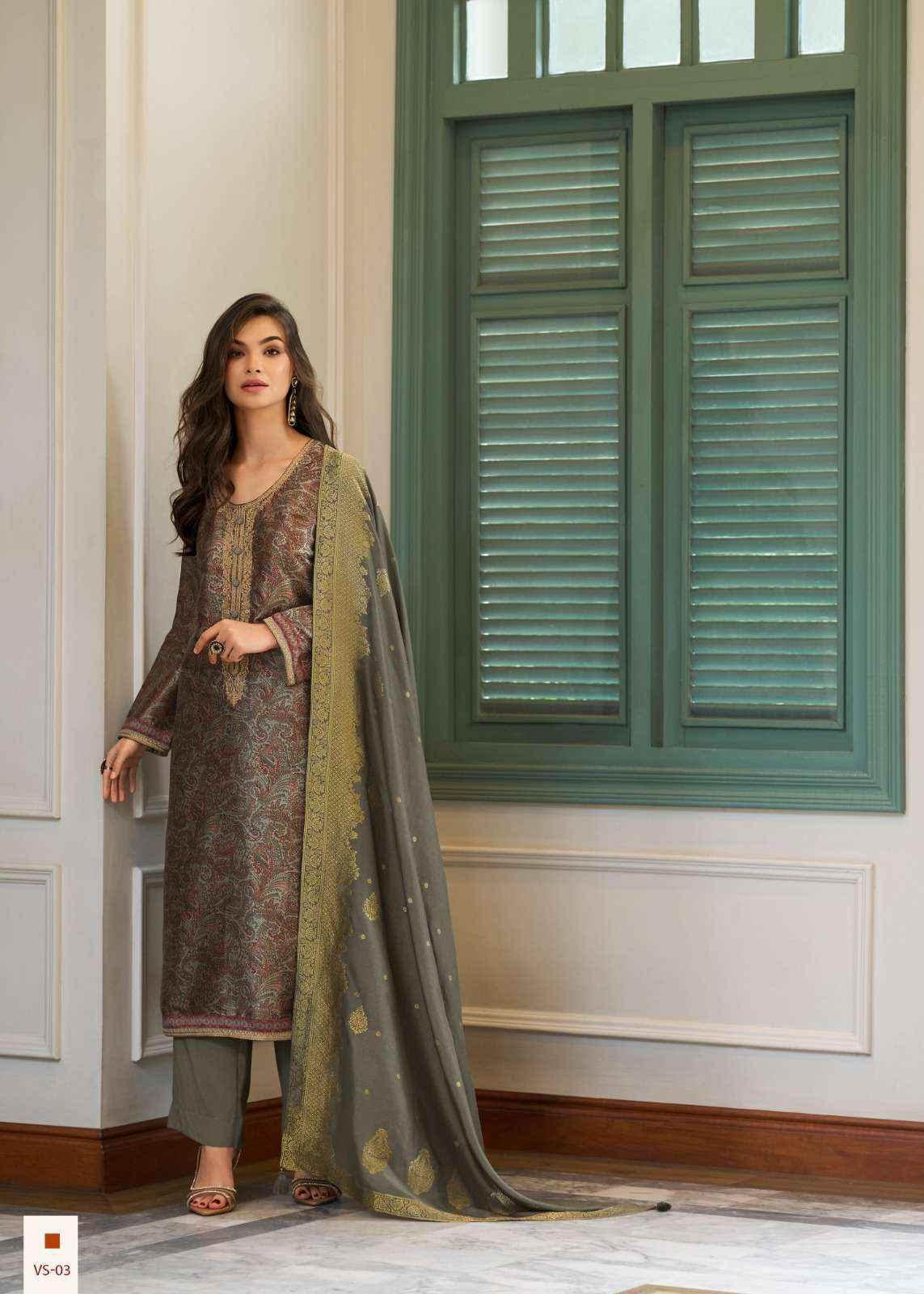 Varsha Vaishnavi Exclusive Fancy Silk Suit Latest Dress Material Wholesale Price ( 4 Pcs Catalog )