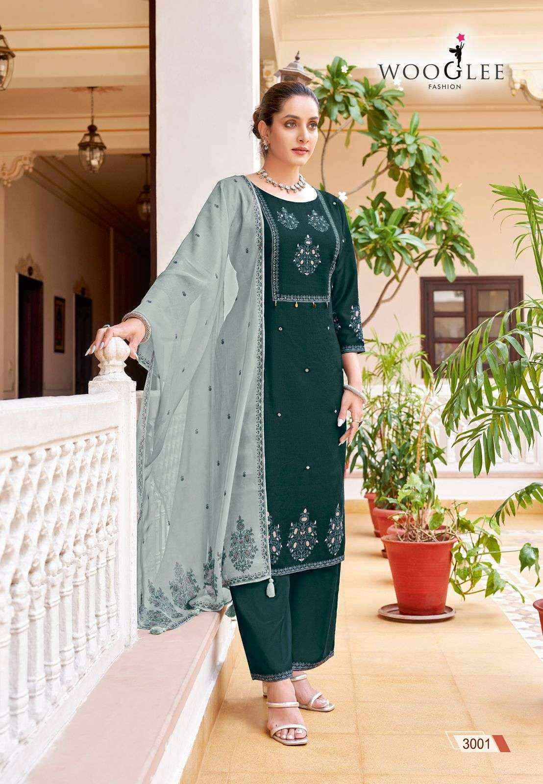 Wooglee Swaraj Viscouse Kurti Wholesale Price ( 6 Pcs Catalog )