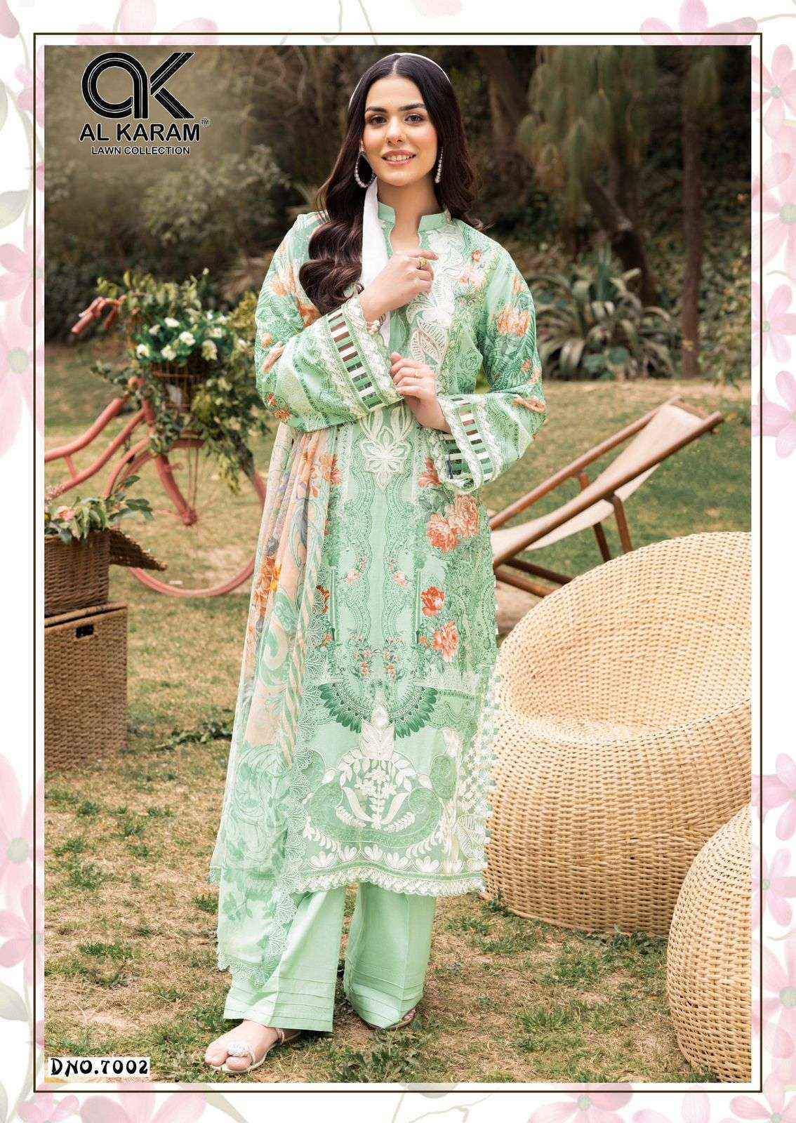 AL Karam Queens Court Vol 7 Cotton Dress Material Wholesale Price ( 6 Pcs catalog )