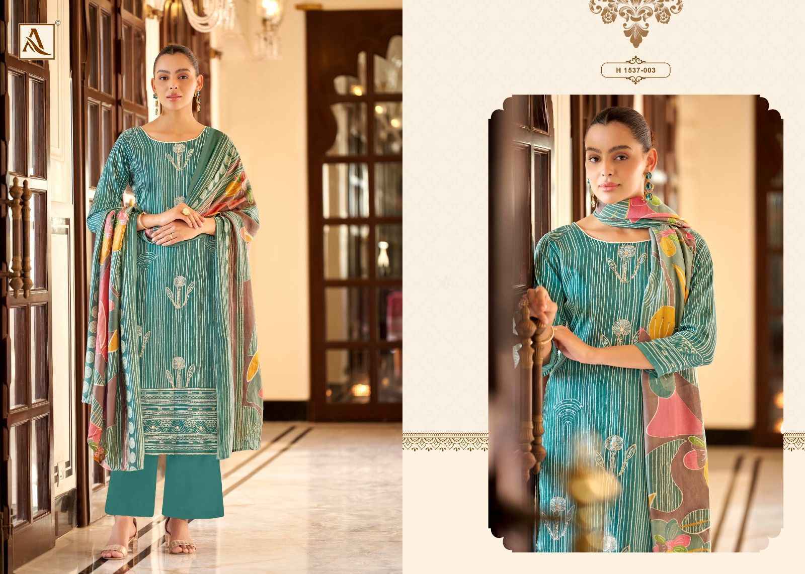 Alok Gulnaz Zam Dress Material Wholesale Price ( 6 Pcs Catalog )