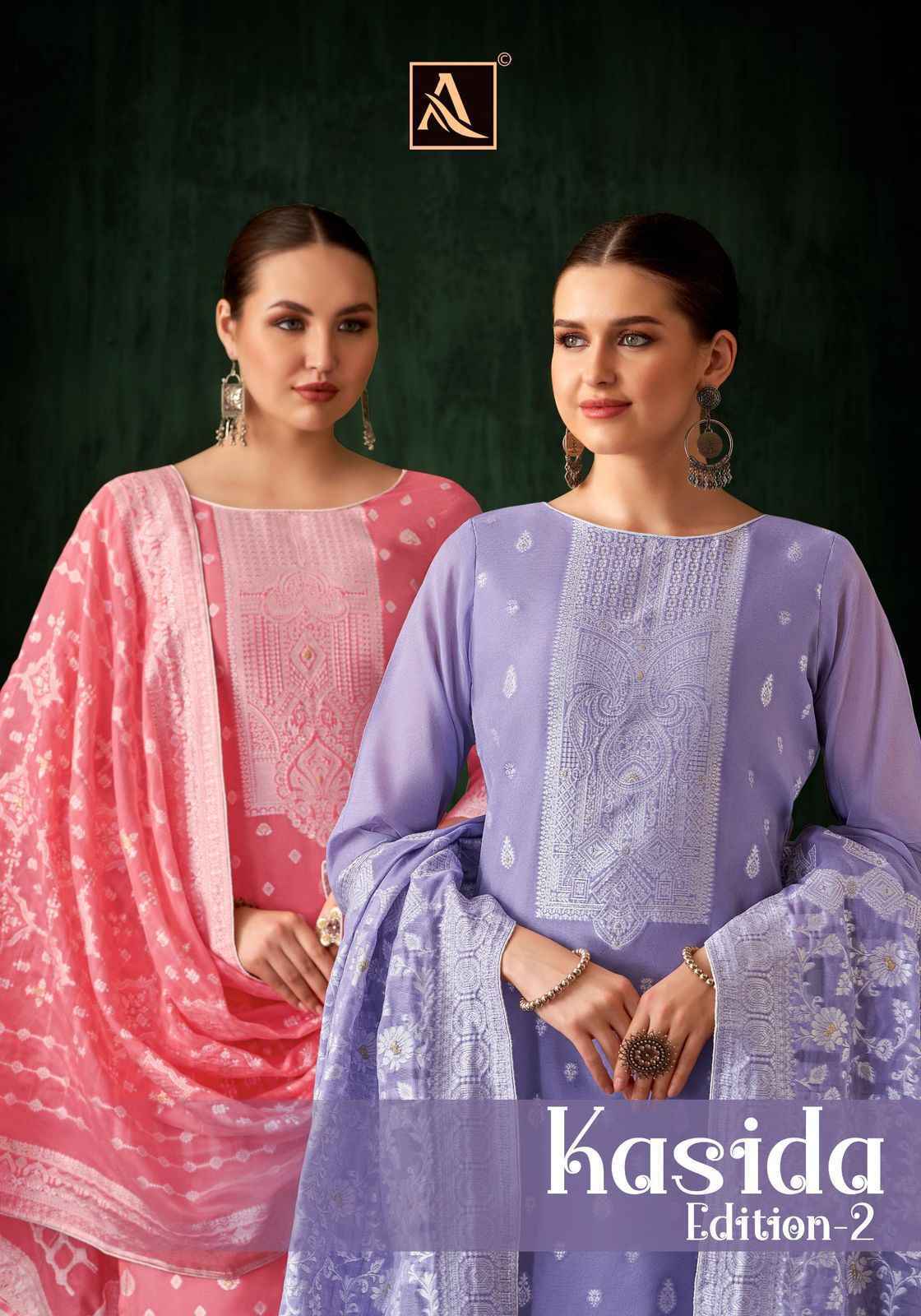 Alok Kasida Edition 2 Hand Weave Jacquard Dress Material Wholesale Price ( 6 Pcs Catalog )