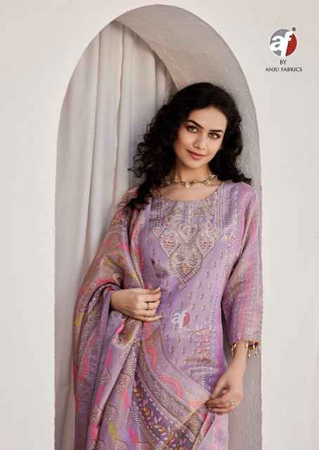 Anju Fabrics Ibaadat Kanjivaram Silk Kurti Combo Set Wholesale Price ( 5 Pcs Catalog )