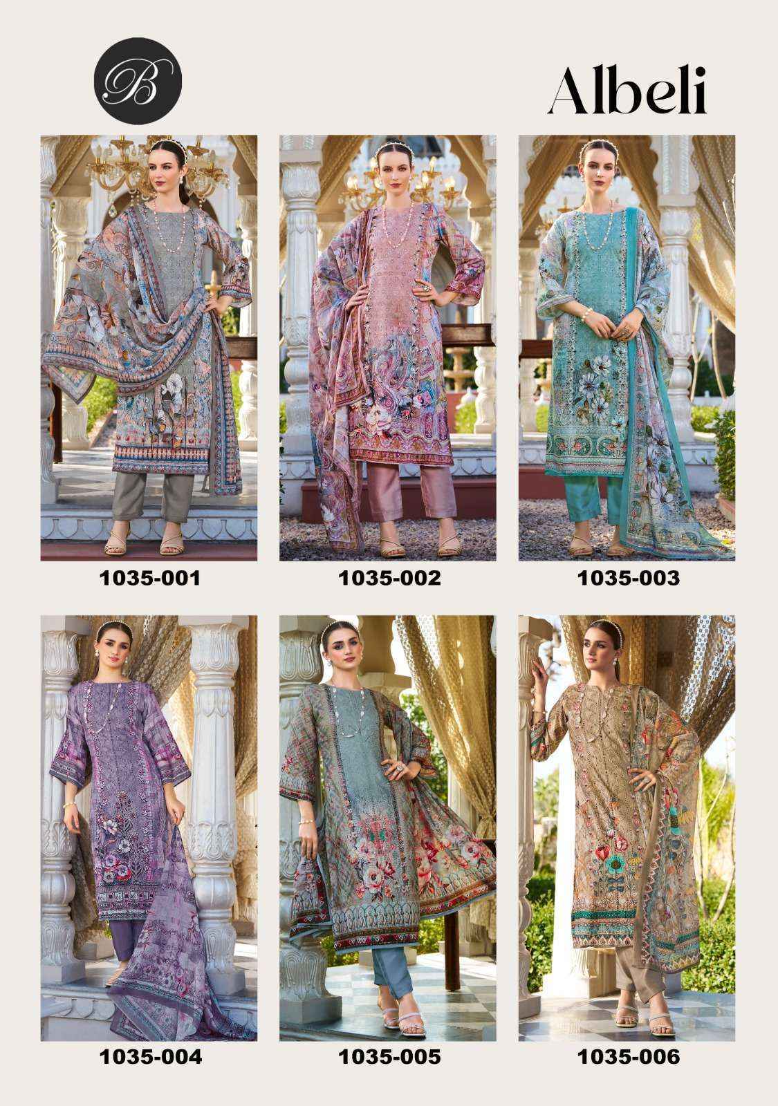 Belliza Albeli Jam Cotton Dress Material Wholesale Price ( 6 Pcs Catalog )