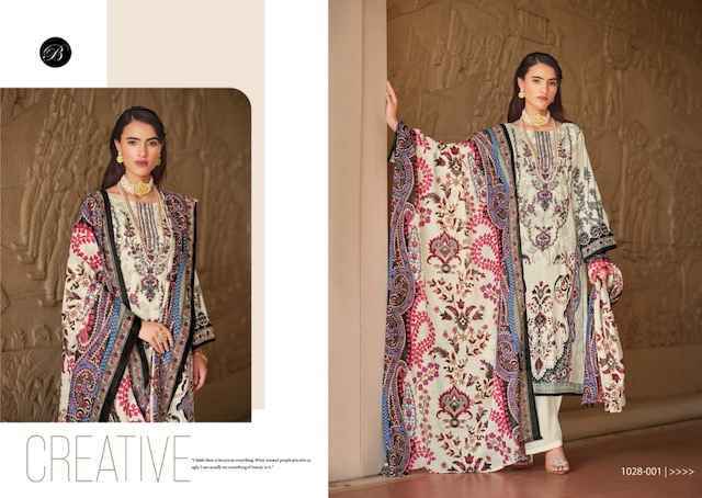 Belliza Designer Naira Vol 91 Wholesale Cotton Dress Material ( 8 pcs Cataloge )