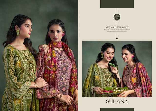 Belliza Suhana Viscouse Rayon Dress Material Wholesale Price ( 6 Pcs Catalog )