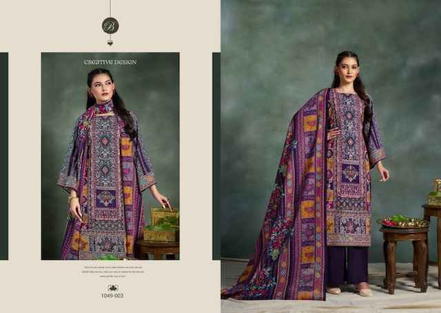 Belliza Suhana Viscouse Rayon Dress Material Wholesale Price ( 6 Pcs Catalog )