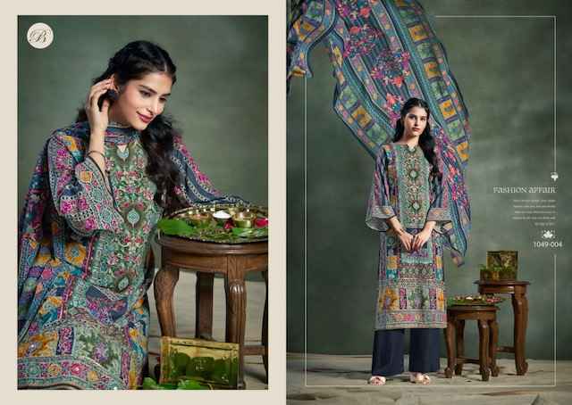 Belliza Suhana Viscouse Rayon Dress Material Wholesale Price ( 6 Pcs Catalog )