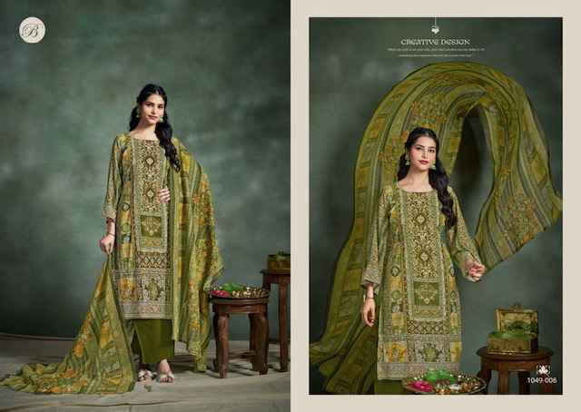 Belliza Suhana Viscouse Rayon Dress Material Wholesale Price ( 6 Pcs Catalog )