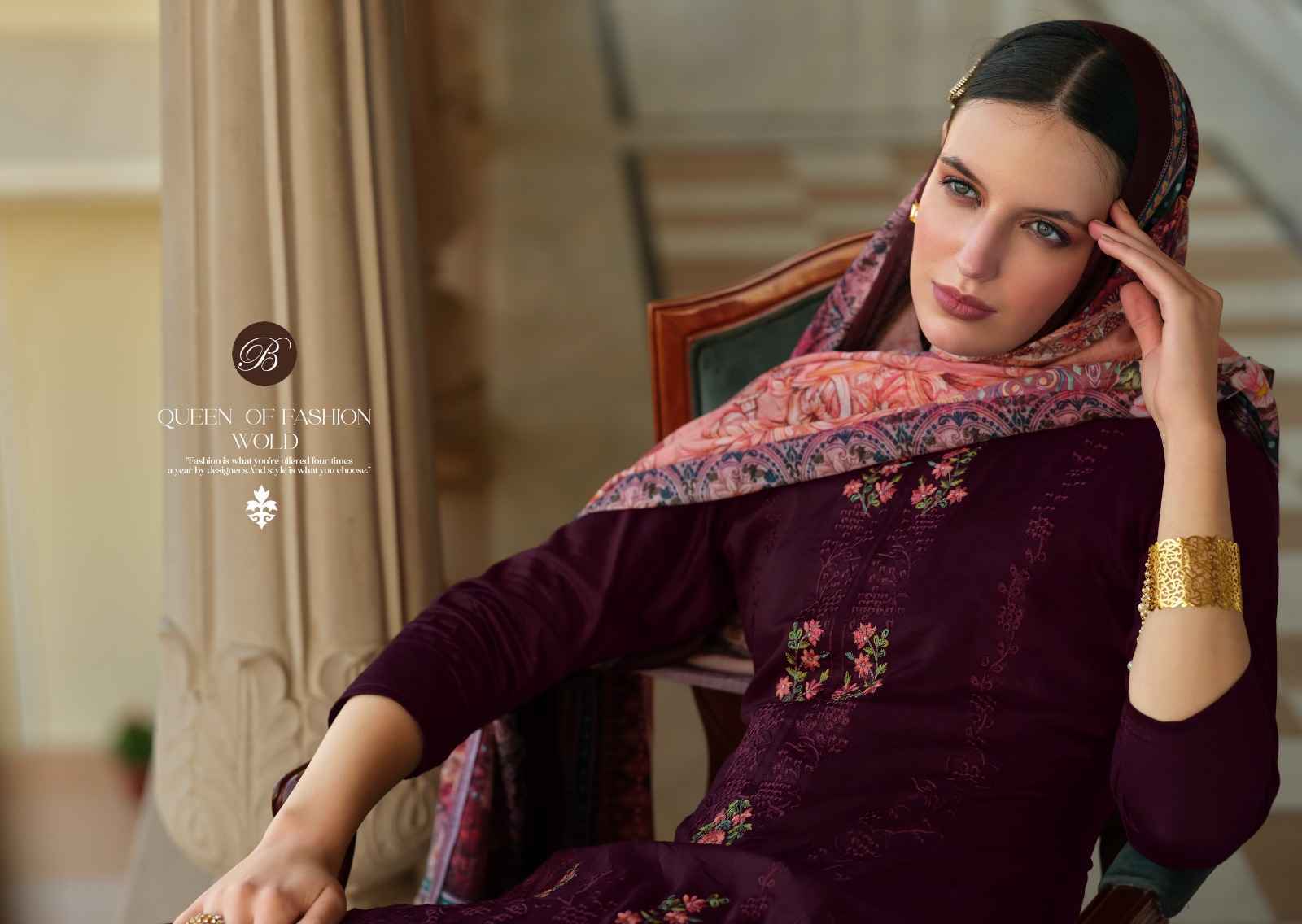 Belliza Zarqash Vol 3 Jam Dress Material Wholesale Price ( 8 Pcs Catalog )