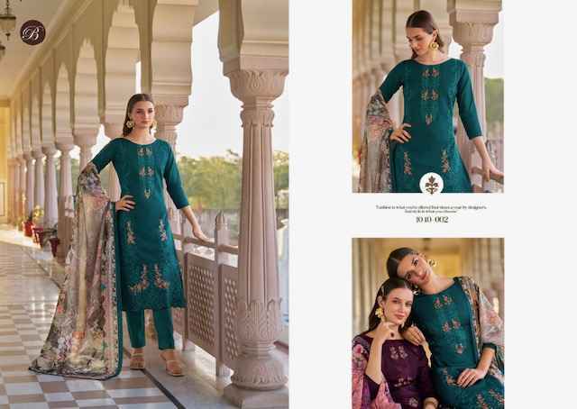 Belliza Zarqash Vol 3 Jam Dress Material Wholesale Price ( 8 Pcs Catalog )