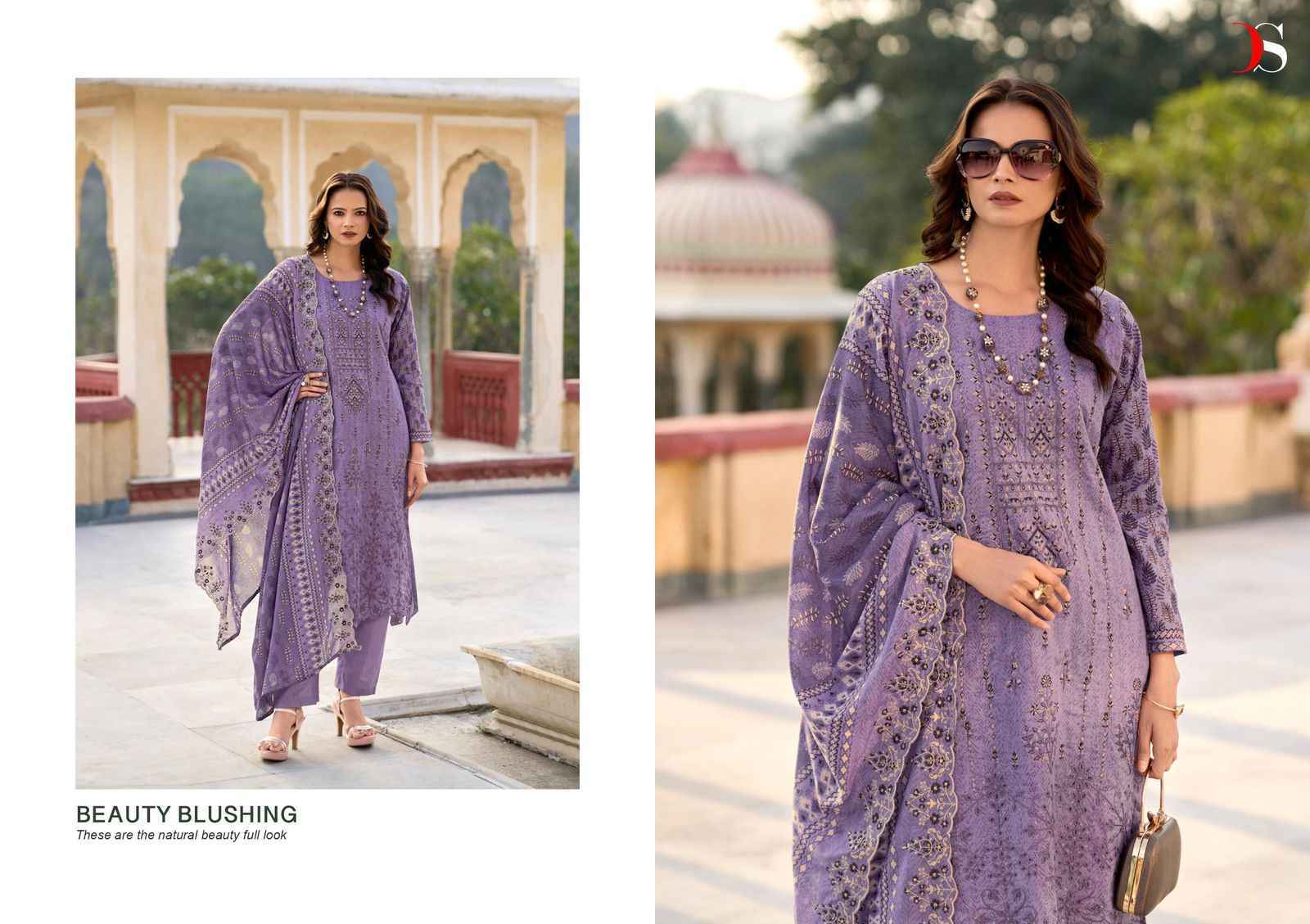 Deepsy Bin Saeed Vol 14 Cotton Dress Material Wholesale Price ( 6 Pcs Catalog )