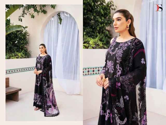 Deepsy Ramsha Luxury Lawn Cotton Dress Material Wholesale Price ( 6 Pcs Catalog )