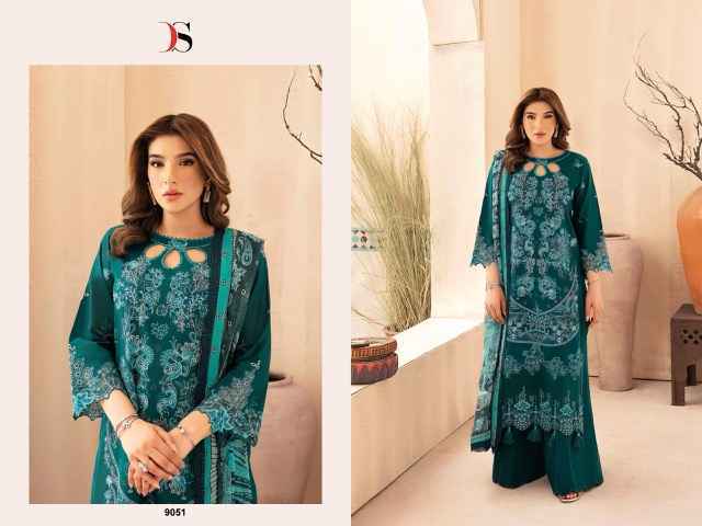 Deepsy Ramsha Luxury Lawn Cotton Dress Material Wholesale Price ( 6 Pcs Catalog )