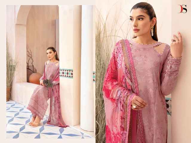 Deepsy Ramsha Luxury Lawn Cotton Dress Material Wholesale Price ( 6 Pcs Catalog )