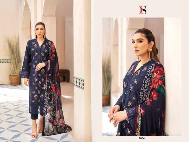 Deepsy Ramsha Luxury Lawn Cotton Dress Material Wholesale Price ( 6 Pcs Catalog )