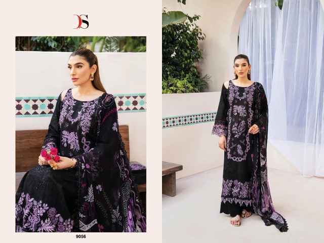 Deepsy Ramsha Luxury Lawn Cotton Dress Material Wholesale Price ( 6 Pcs Catalog )