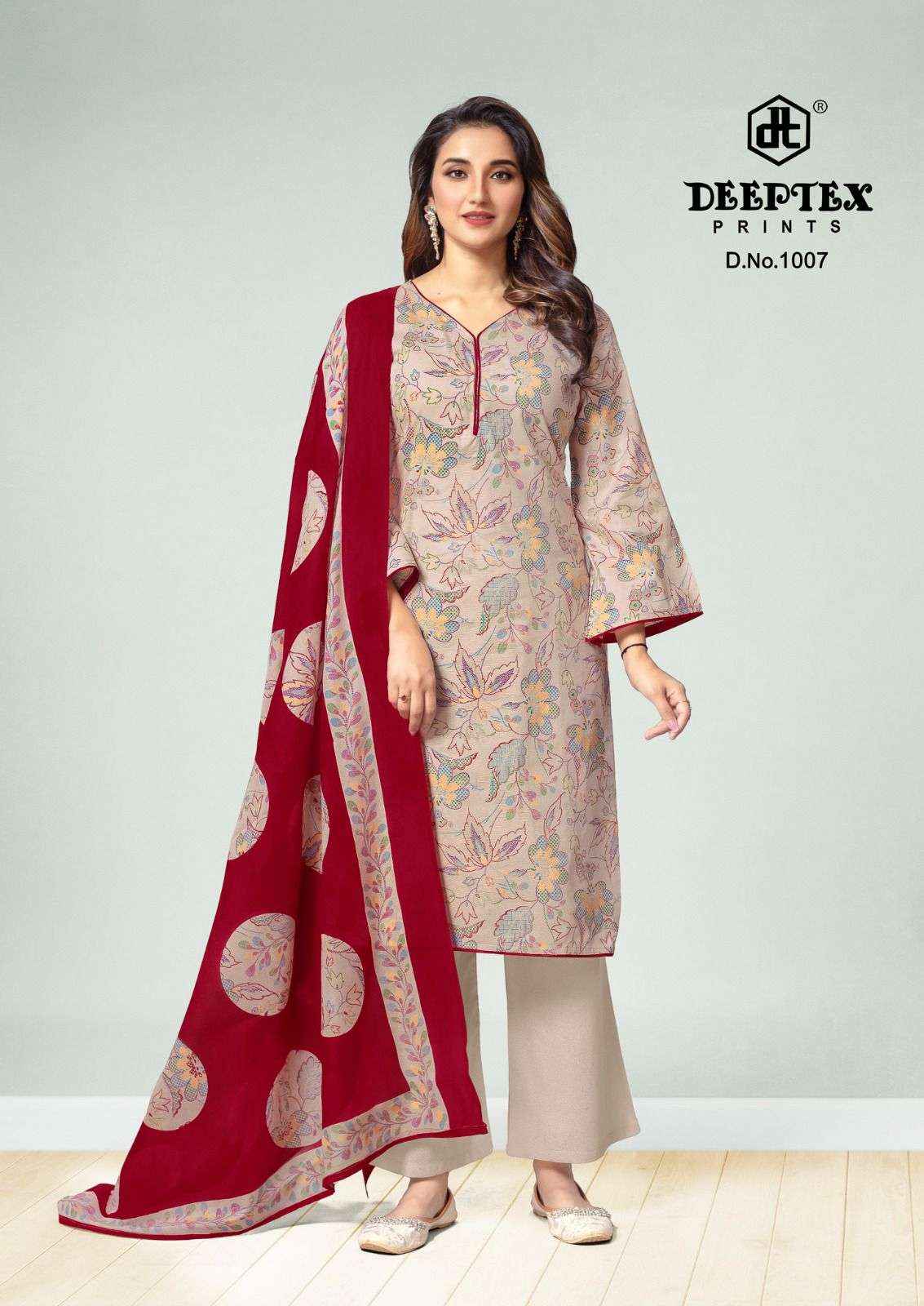 DEEPTEX PRINTS AALIA AFREEN VOL 1 LAWN COTTON DIGITAL PRINTS SUIT DRESS MATERIAL WHOLESALE PRICE ( 8 PCS CATALOG )