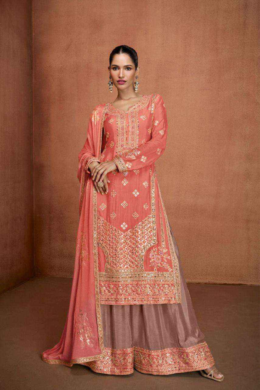 Gulkayra Designer Himani Readymade Chinon Dress Material Wholesale Price ( 3 Pcs Catalog )