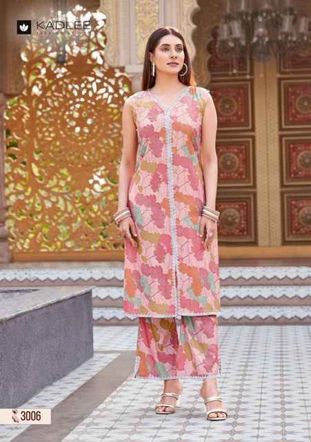 Kadlee Saavi Rayon Kurti With Bottom Wholesale Price ( 6 Pcs Catalog )