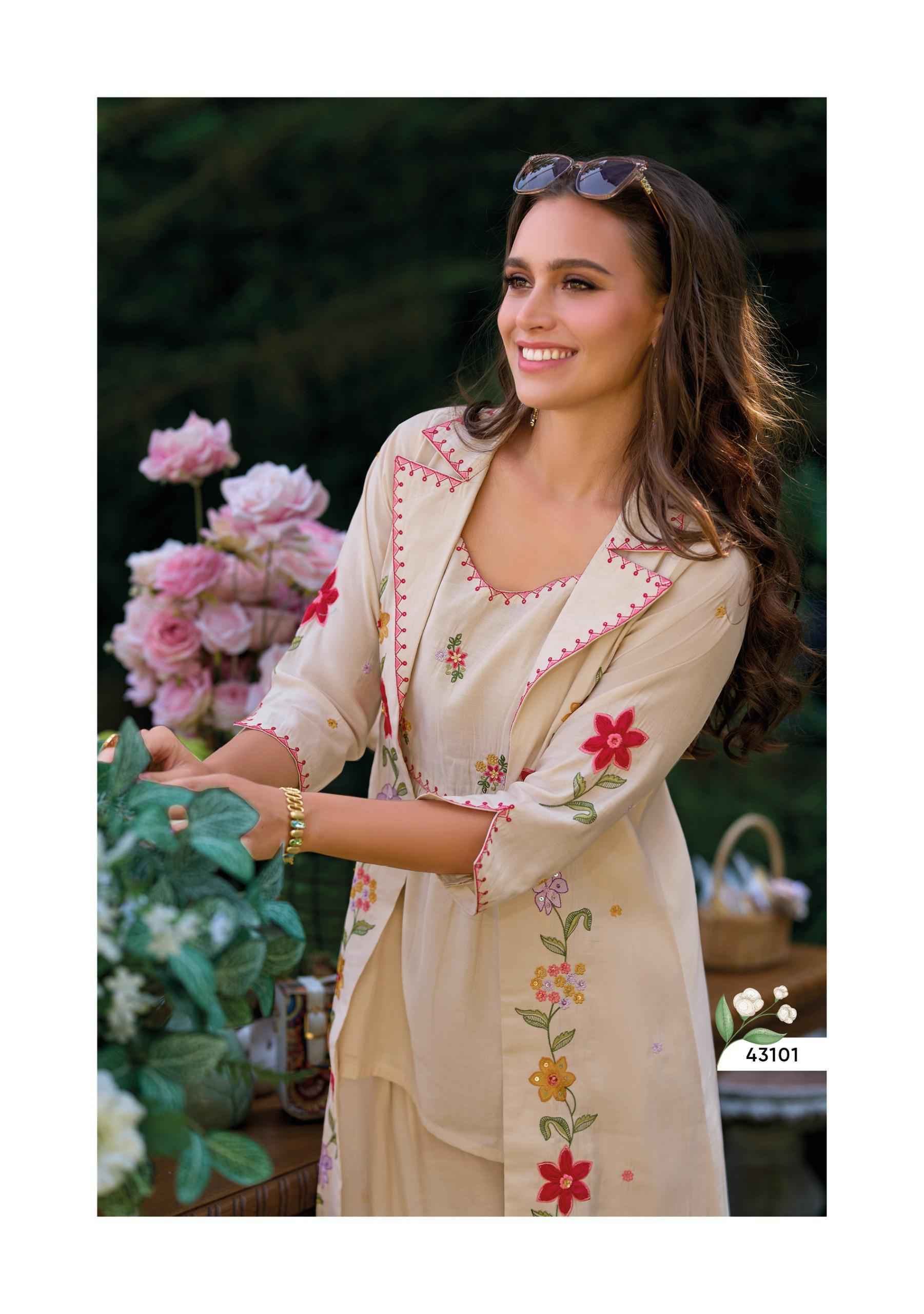 Kailee Fashion Bloom Viscouse Kurti Combo Set Wholesale Price ( 4 Pcs Catalog )